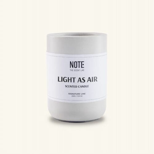 NẾN THƠM NOTE - LIGHT AS AIR_200G - sản phẩm mùi hương từ NOTE - The Scent Lab