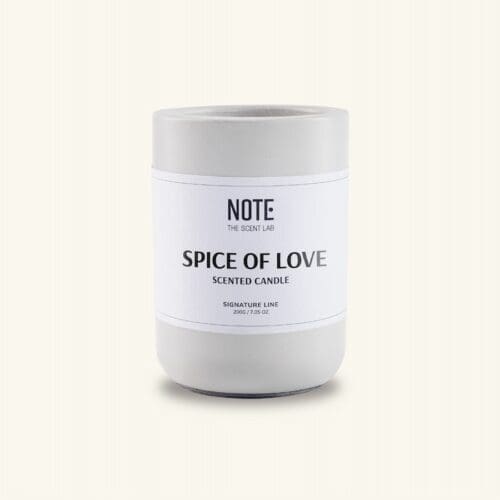 NẾN THƠM NOTE - SPICE OF LOVE 200G - sản phẩm mùi hương từ NOTE - The Scent Lab