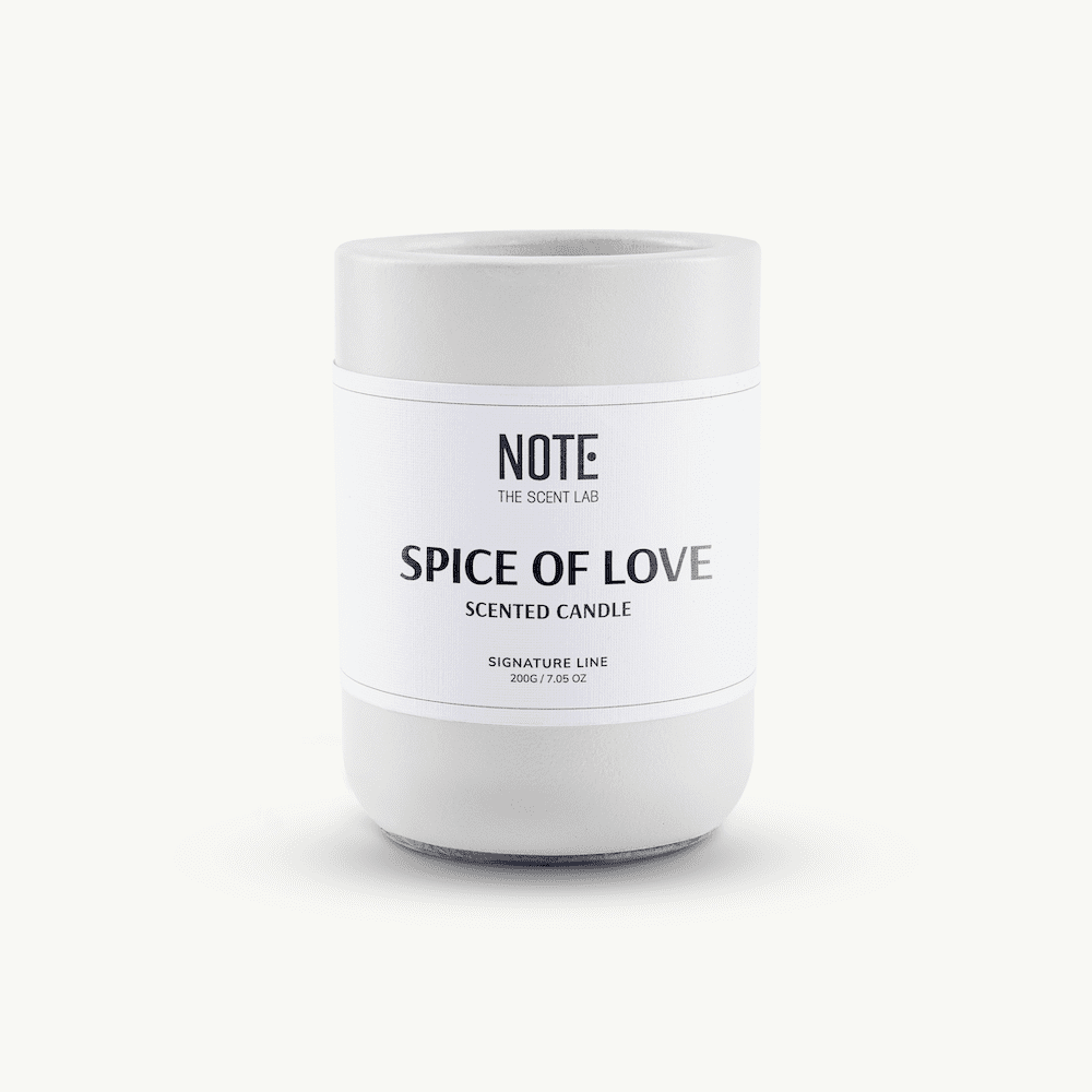 NẾN THƠM NOTE - SPICE OF LOVE 200G - sản phẩm mùi hương từ NOTE - The Scent Lab
