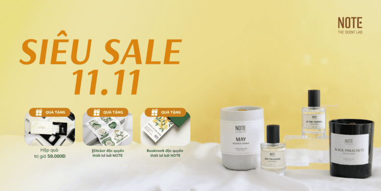  - sản phẩm mùi hương từ NOTE - The Scent Lab